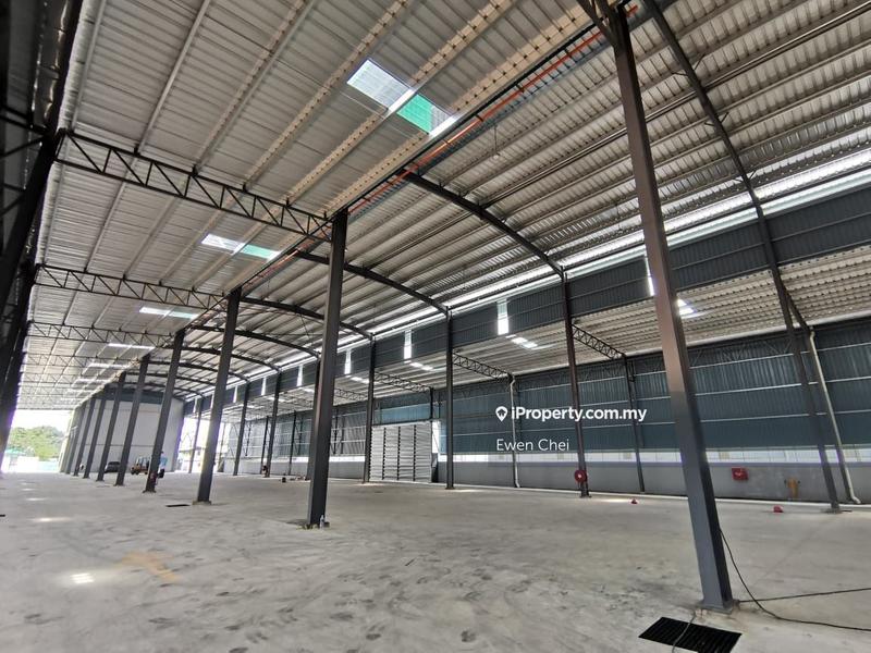 For Rent - (Corner Brand New) Kawasan Perindustrian Sungai Choh Detached Factory Rawang Serendah Bkt Beruntung