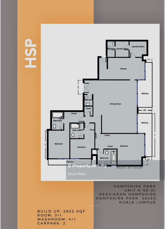 For Rent - Hampshire Park Condominium