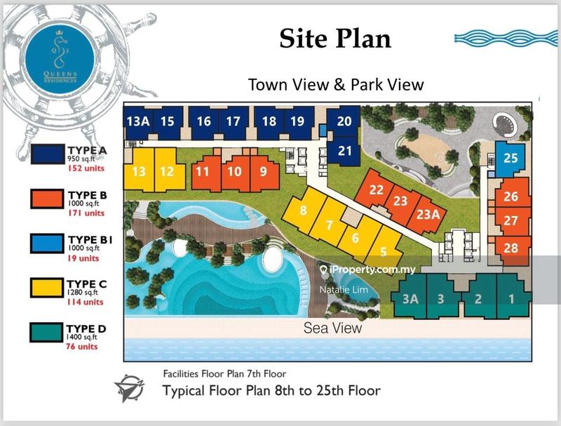 Kondominium untuk Dijual di Queens Residences Q3 @ Queens Waterfront oleh Natalie Lim - iProperty.com.my