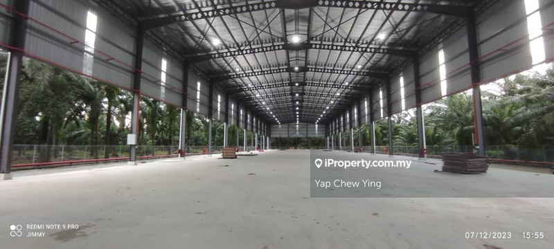 For Rent - 2 Acres!! 600Amp!! CF!! Jenjarom Telok Panglima Klang Single Storey Factory Warehouse