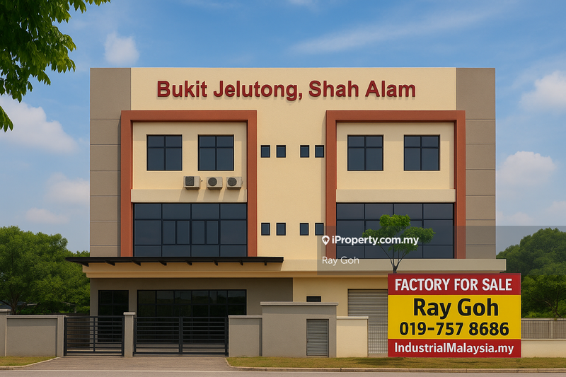 Semi-D Factory for Sale in Bukit Jelutong, Shah Alam by Ray Goh - iProperty.com.my