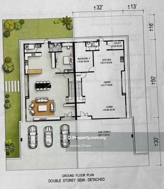 Semi-Detached House for Sale in yd3kp, Bukit Mertajam by Yvonne Chee - iProperty.com.my