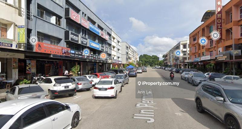 For Sale - Permas Jaya 4 Storey Shoplot ( End Lot )