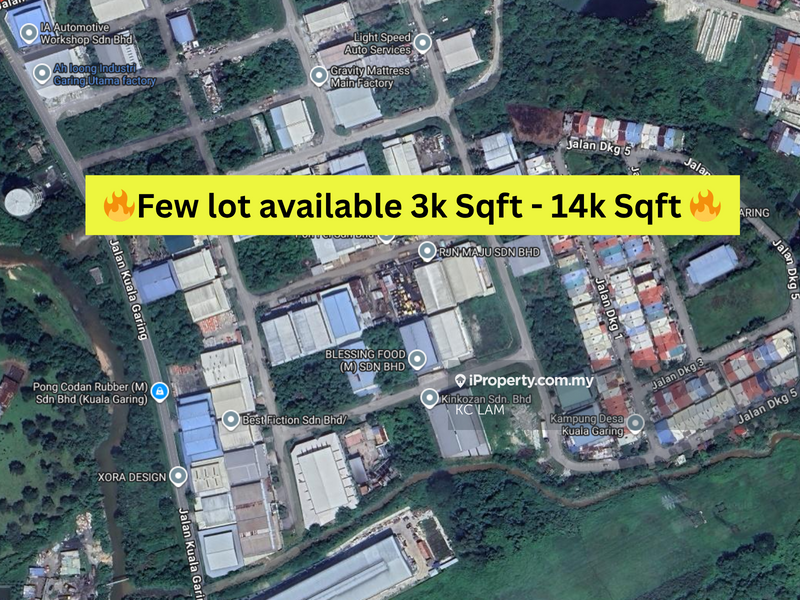 For Sale - Rawang, Taman Garing Utama, Rawang Industry Land, Garing Utama Land