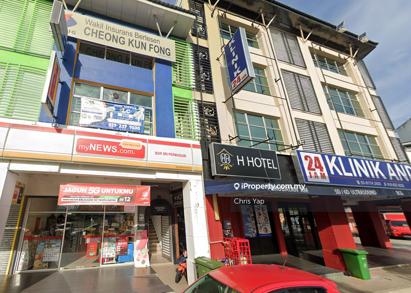 For Sale - Fully Tenanted ROI 5.5% Above ! Cheras Permaisuri Dwitasik 3sty Prime Location