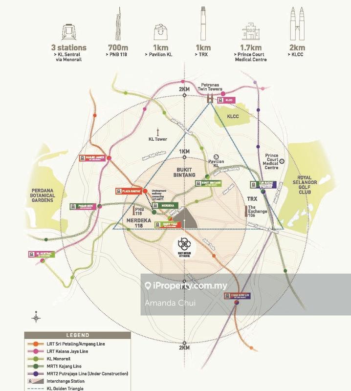 Pejabat untuk Dijual di Bukit Bintang City Centre, KL City Centre oleh Amanda Chui - iProperty.com.my