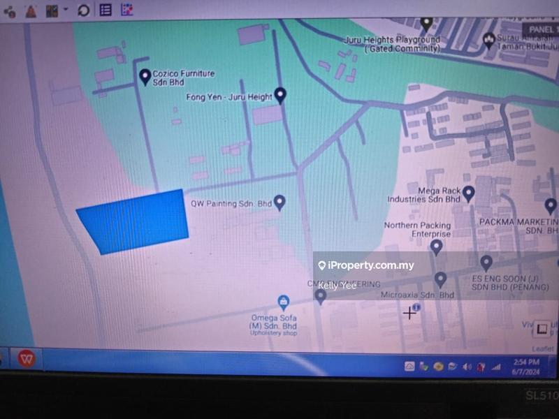 Agricultural Land for Sale in Agriculture Land Near Taman Bukit Juru for Sale, Simpang Ampat by Kelly Yee - iProperty.com.my