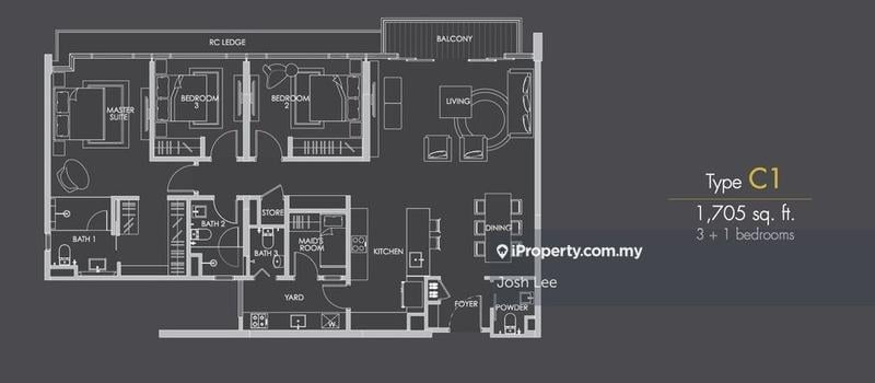 Kediaman Servis untuk Dijual di Reflection Residences oleh Josh Lee - iProperty.com.my