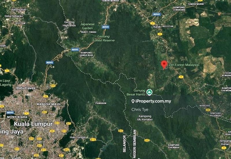 For Sale - 9 Acres Agricultural Land Manchis, Bentong, Pahang