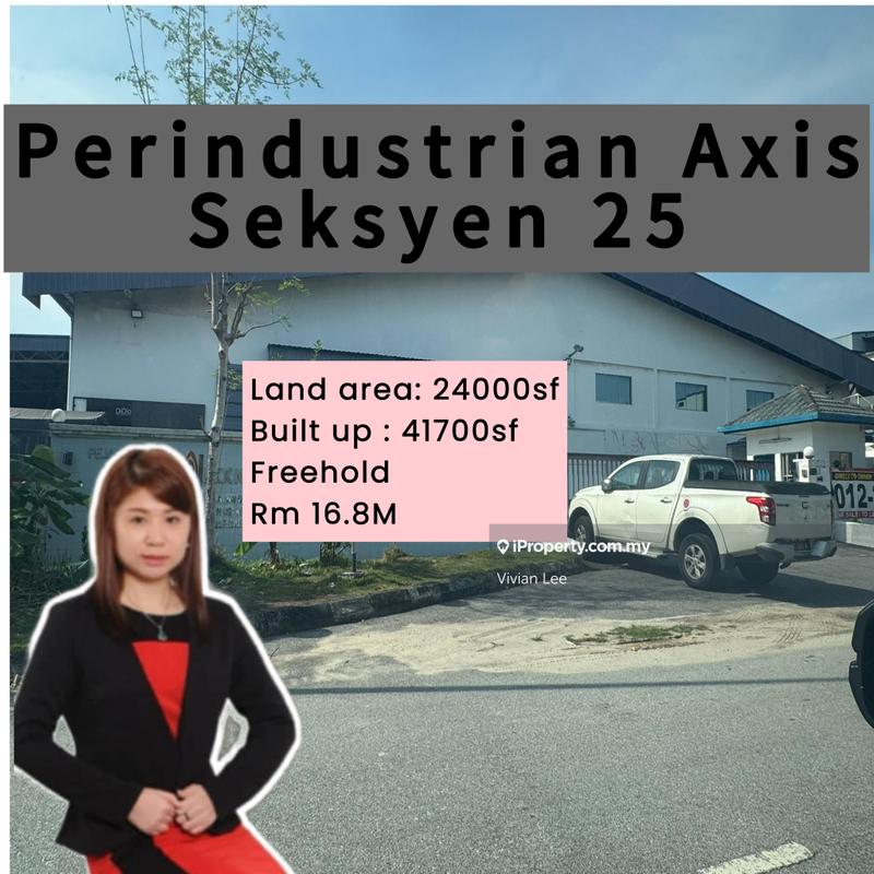 Detached Factory for Sale in Seksyen 25, Shah Alam by Vivian Lee - iProperty.com.my