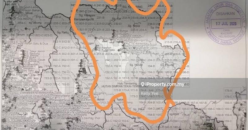 For Sale - Primary Rain Forest Land in Ulu Tembeling, Jerantut for Sale