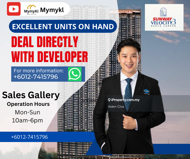 Service Residence untuk Dijual di Sunway Velocity 3 oleh Aiden Chia - iProperty.com.my