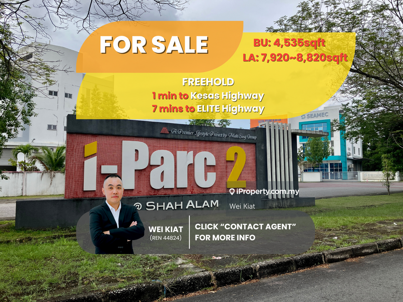 Semi-D Factory for Sale in IPARC 2, Shah Alam by Wei Kiat - iProperty.com.my