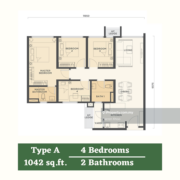 Kediaman Servis untuk Dijual di Alora Residences @ Avenue 25 Subang Jaya oleh Darren Khoo - iProperty.com.my