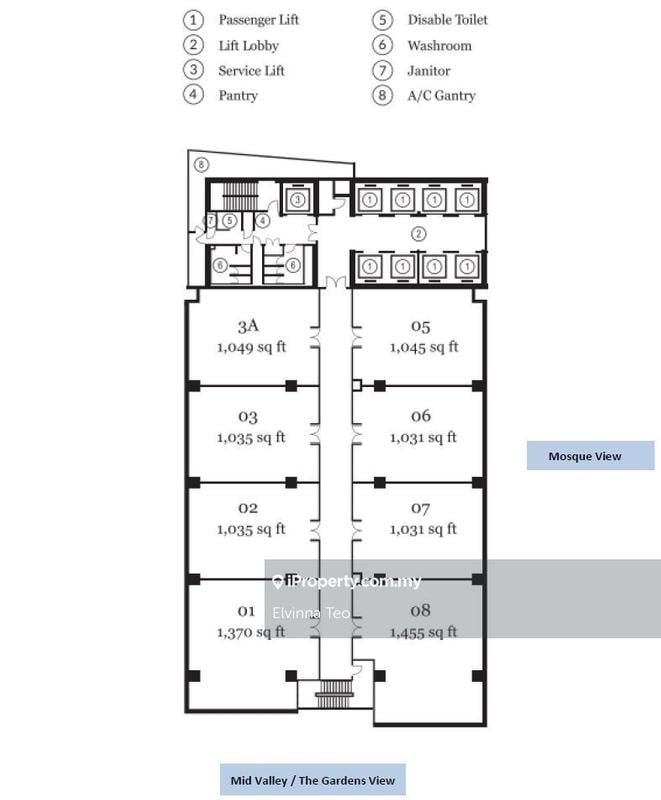 For Rent - KL Eco City, Strata Office, Menara 1