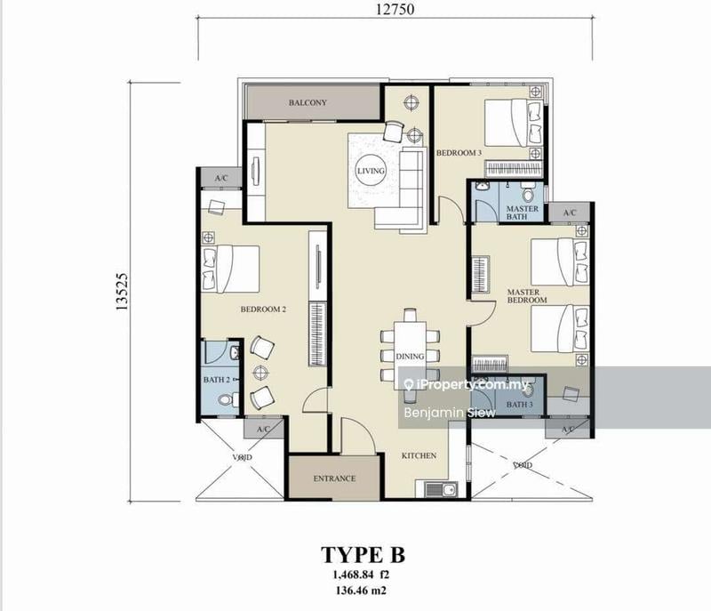 Service Residence for Sale in Residensi Setia Impian by Benjamin Siew - Balcony - iProperty.com.my
