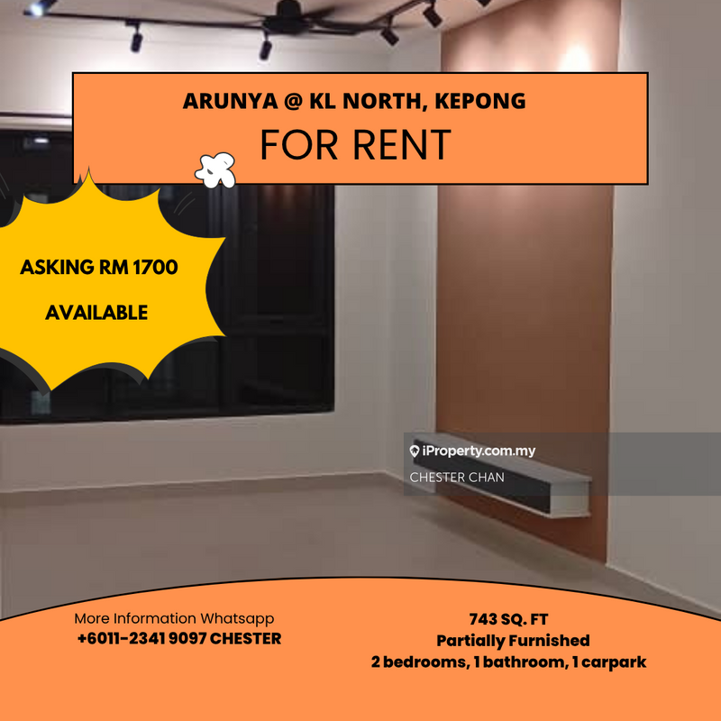 For Rent - Arunya @ KL North