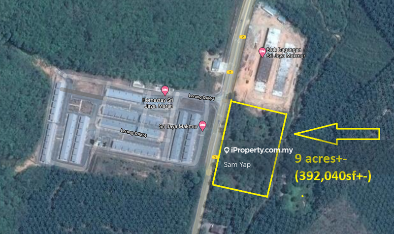 For Rent - 9 acres industrial land, Sri Jaya