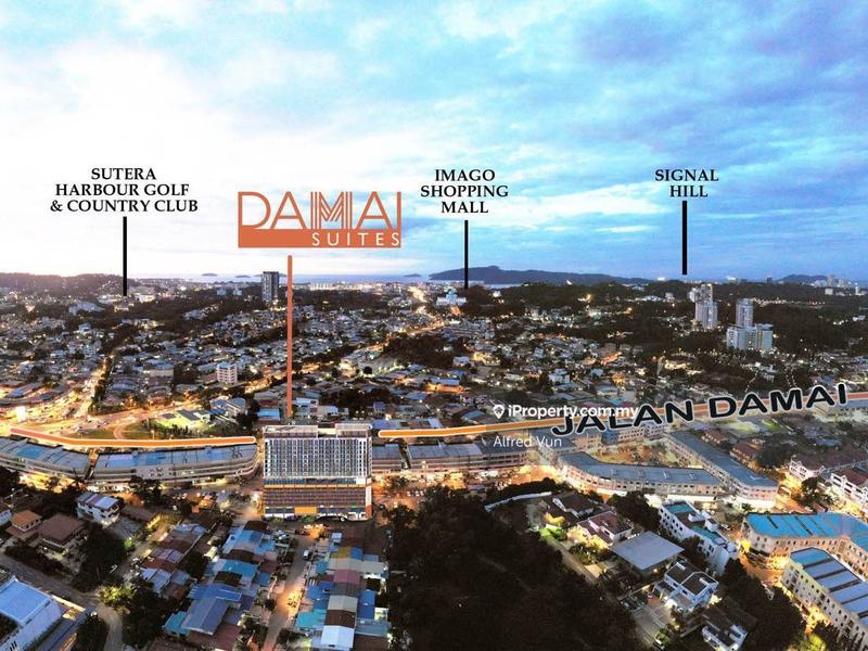 For Sale - Damai Luyang, Airbnb, Studio, Furnished : Damai Suites