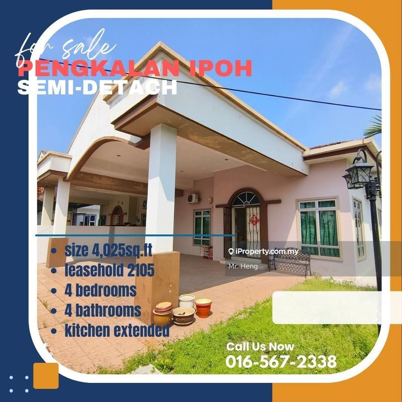 For Sale - RPT Pengkalan Pegoh, Ipoh
