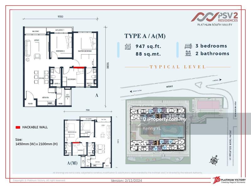 Apartment for Sale in PSV 1 Residences @ Platinum South Valley by Kenny YL - iProperty.com.my