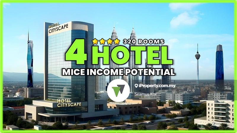 For Rent - ⭐ 23sty ⭐ 320 rooms ⭐ Strong Banquet & MICE Income Potential