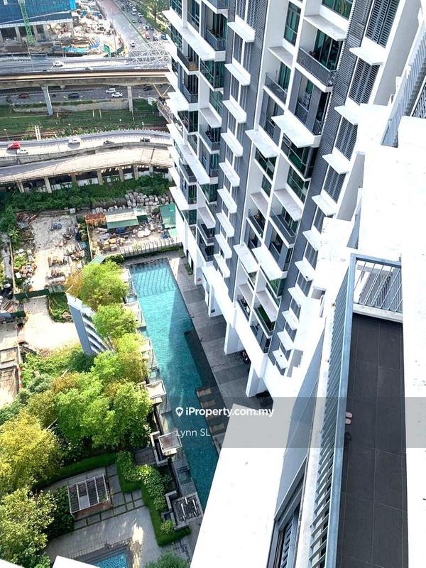 Service Residence for Sale in Vogue Suites One by Lynn SL - Pool view - iProperty.com.my