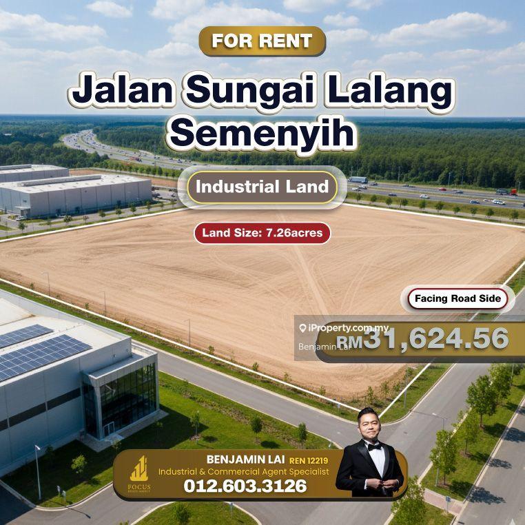 For Rent - Jalan Sungai Lalang, Semenyih Industrial Land For Rent