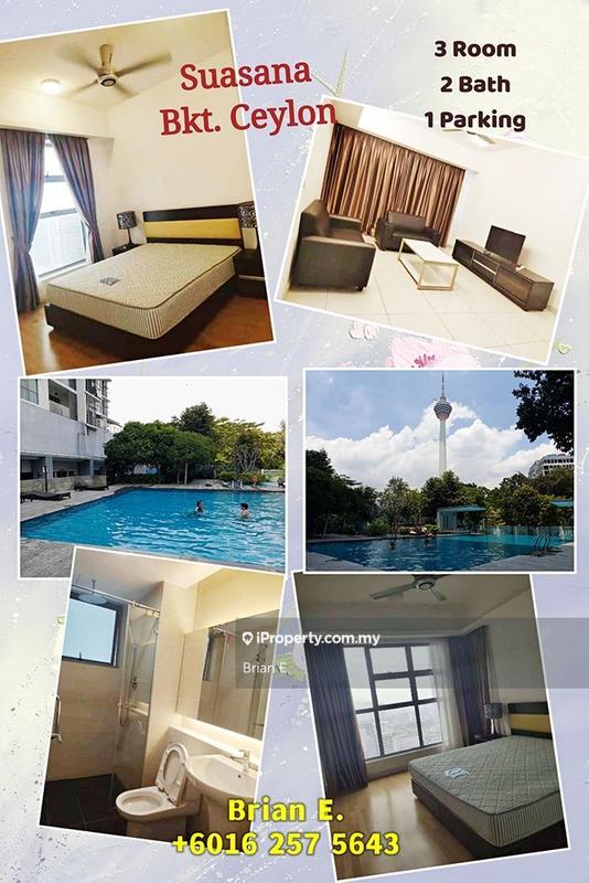 Kediaman Servis untuk Disewa di Suasana Bukit Ceylon / Raja Chulan Residences oleh Brian E - iProperty.com.my