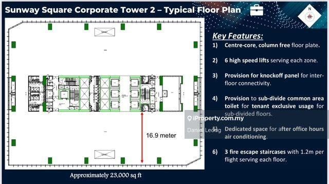 For Rent - Sunway Square Corporate Tower, Sunway Geo, Sunway Pyramid