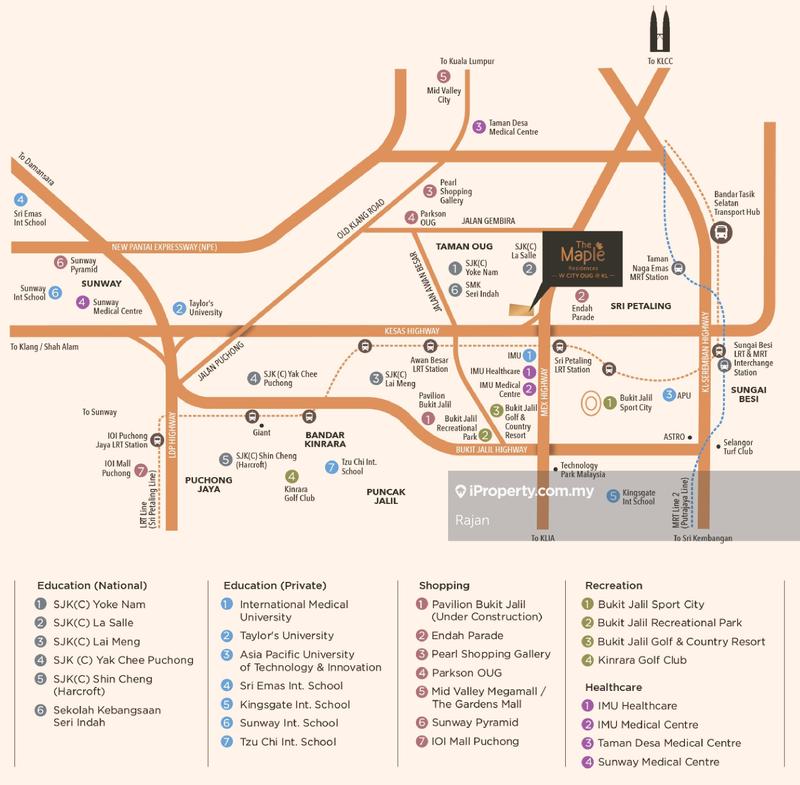 Kondominium untuk Dijual di The Maple Residences oleh T. Rajan - iProperty.com.my