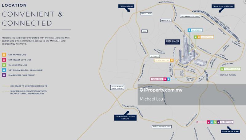 Pejabat untuk Disewa di Presint Merdeka 118, KL City Centre oleh Michael Lau - iProperty.com.my
