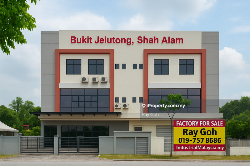 Semi-D Factory for Sale in Bukit Jelutong, Shah Alam by Ray Goh - iProperty.com.my