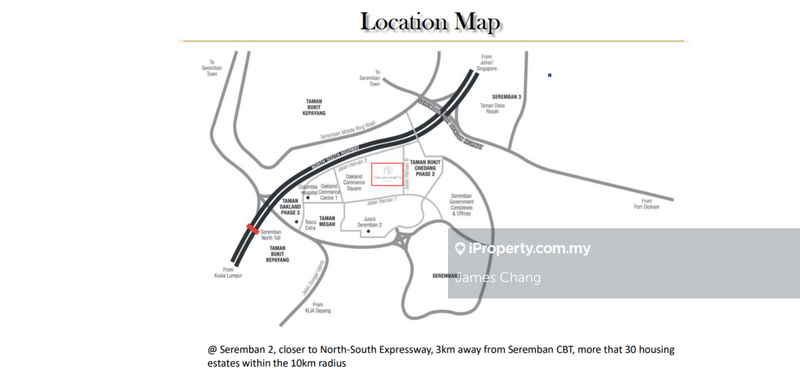 Shop / Office untuk Dijual di Seremban 2, bumi shoplot, oakland ninety2, Seremban 2 oleh James Chang - iProperty.com.my