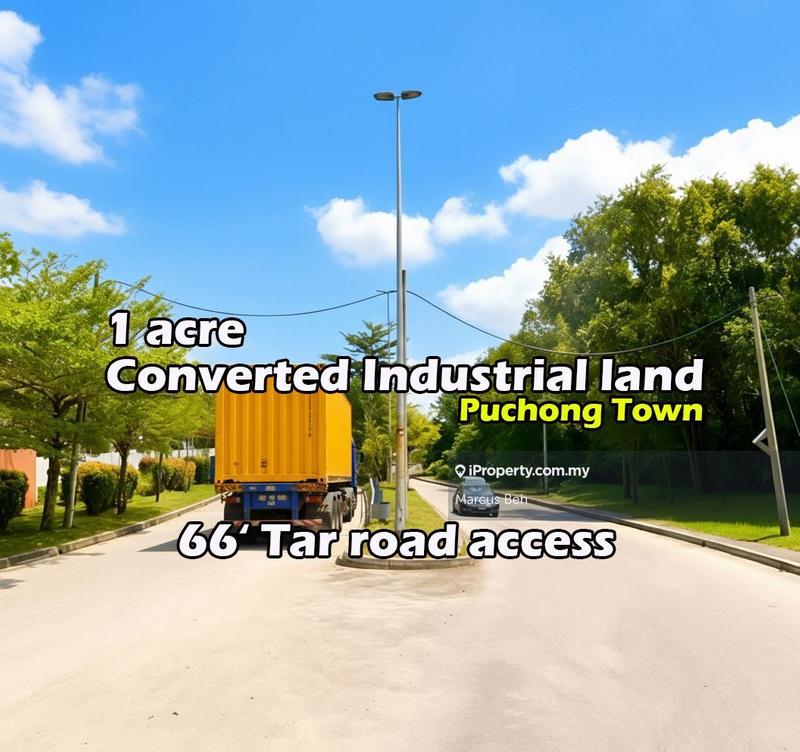 For Sale - CONVERTED (1 acre) Industrial Land @ Puchong