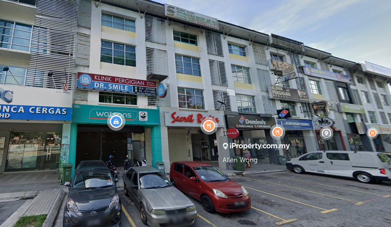 For Rent - Cheras Dwitasik Bandar Sri Permaisuri 2nd Floor Shop Office Facing Main Road Renovated