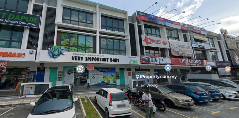 For Sale - Bangi Bandar Seri Putra 3 Storey Shop Lot Freehold ROI 5++% Bandar Puteri Bangi