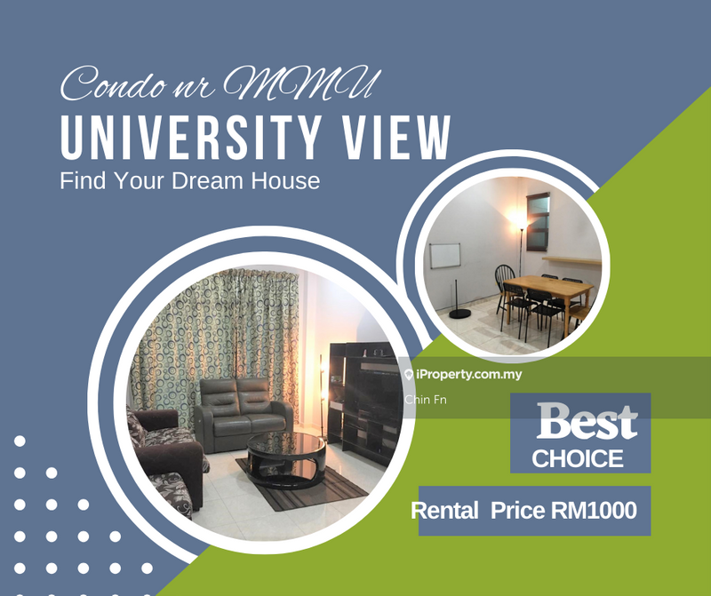 For Rent - Pangsapuri Bukit Beruang Bestari (University View)