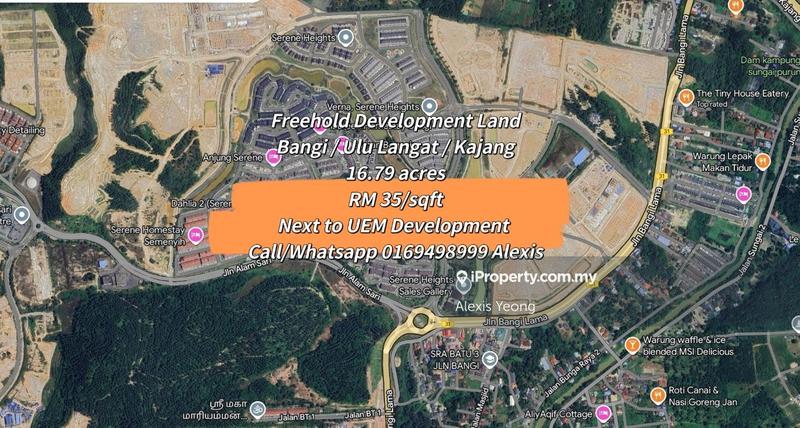 Tanah Pertanian untuk Dijual di bangi, Bangi oleh Alexis Yeong - iProperty.com.my