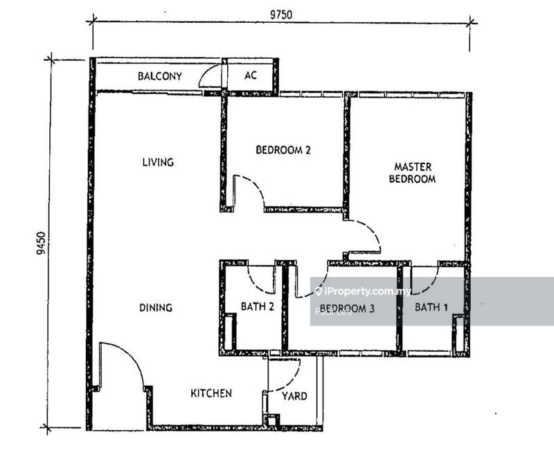 Residensi Servis untuk Dijual di Twin Residences oleh Paul Lee - iProperty.com.my