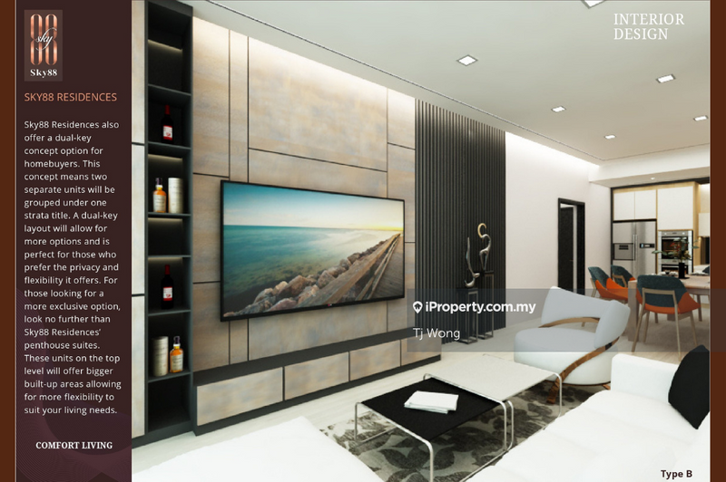 Kondominium untuk Dijual di Sky88 Residences oleh Tj Wong - iProperty.com.my