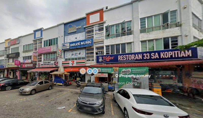 For Sale - 3Storey Facing Mainroad Shop, Fully tenanted to Key Services Tenant @Setia Indah Sek 13, Setia Alam