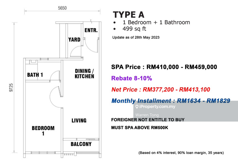 Residensi Servis untuk Dijual di Paragon Gateway oleh Warren Tong - iProperty.com.my