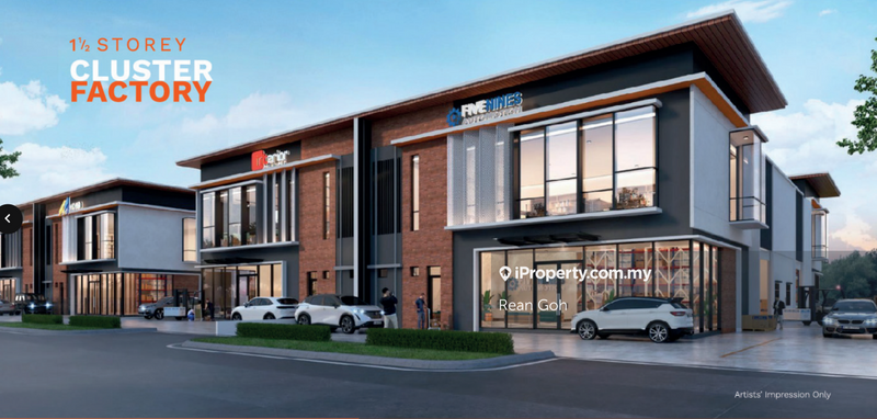 For Sale - Ulu Tiram Brand New Industrial Park Cluster Factory