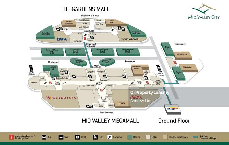 Pejabat untuk Disewa di Mid Valley City, Kuala Lumpur oleh Andrew Lim - iProperty.com.my