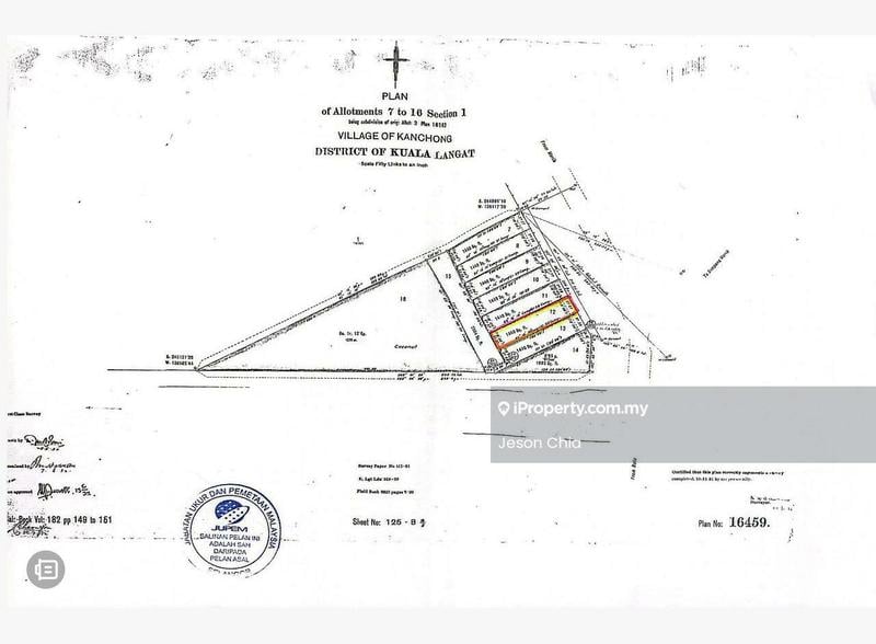 Tanah Kediaman untuk Dijual di Morib, Kanchong Laut, Banting, Banting oleh Jeson Chia - iProperty.com.my