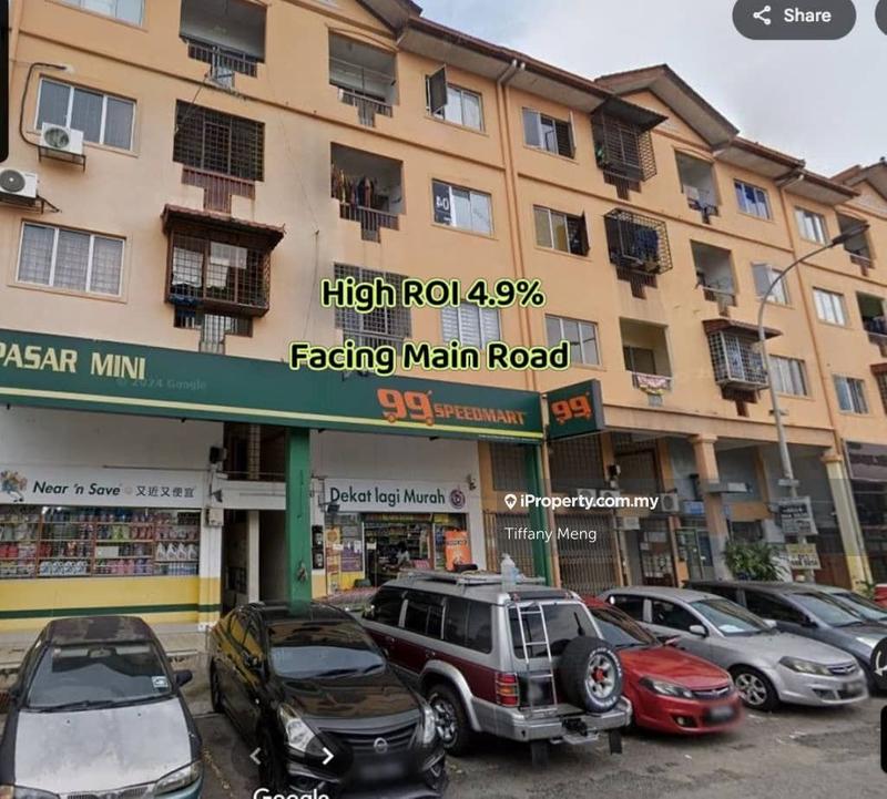 For Sale - ROI 4.9% - Facing Main Road - Ground Flr Shop - Sri Ehsan Kepong