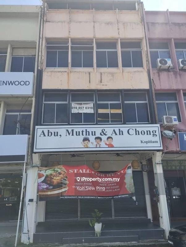 For Sale - Ground floor Shoplot for Rent and For Sale !! Located at Jalan Tun Ahmad Zaidi Adruce