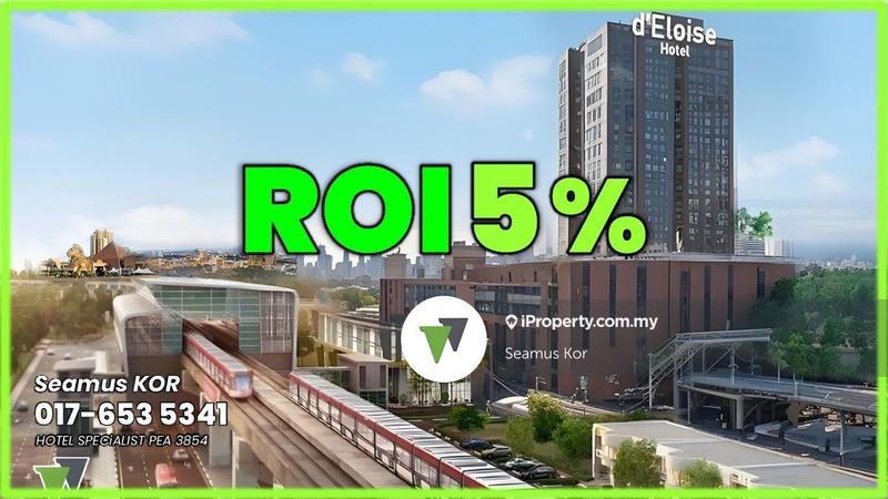 For Sale - ⭐ ROI 5% ⭐ Standalone ⭐ 19 storey ⭐ International Standard ⭐ 3min walk to LRT