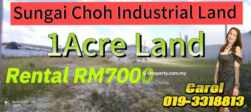 For Rent - Kawasan Perindustrian Sungai Choh 2 Acre Industrial Land For Rent
